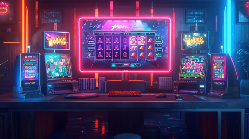 Online Slots ဂိမ်းများ Jackpot Spin နောက်ခံ